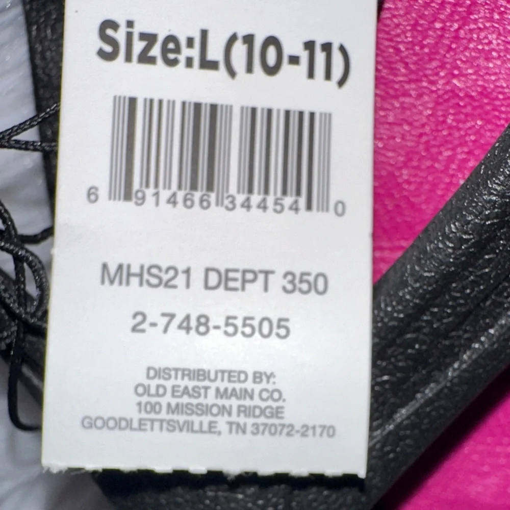Black and Pink Flip Flops